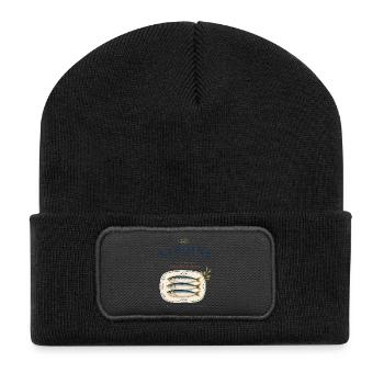 Sardine Social Club Mediterranean Retro - Recycled Patch Beanie - black - Front