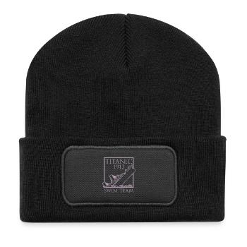 Titanic 1912 Swim Team Sauveteur - Beanie recyclé à patch - noir - Devant