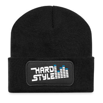 hard style hardtyle - Beanie recyclé à patch - noir - Devant
