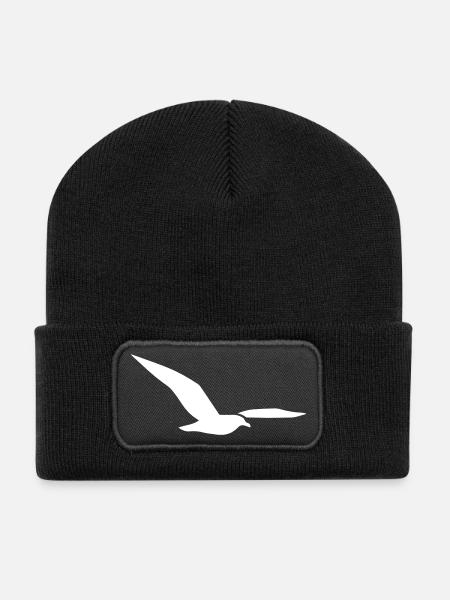 gull - Recycled Patch Beanie - black