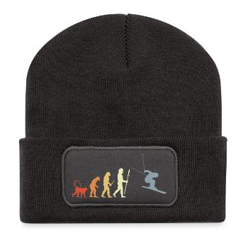 Development of a skier - Recycled Patch Beanie - dark grey - Front