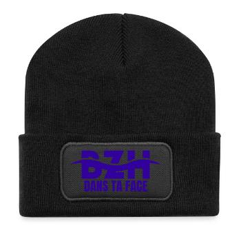 Bretagne, Bretagne humour, Breitz - Beanie recyclé à patch - noir - Devant