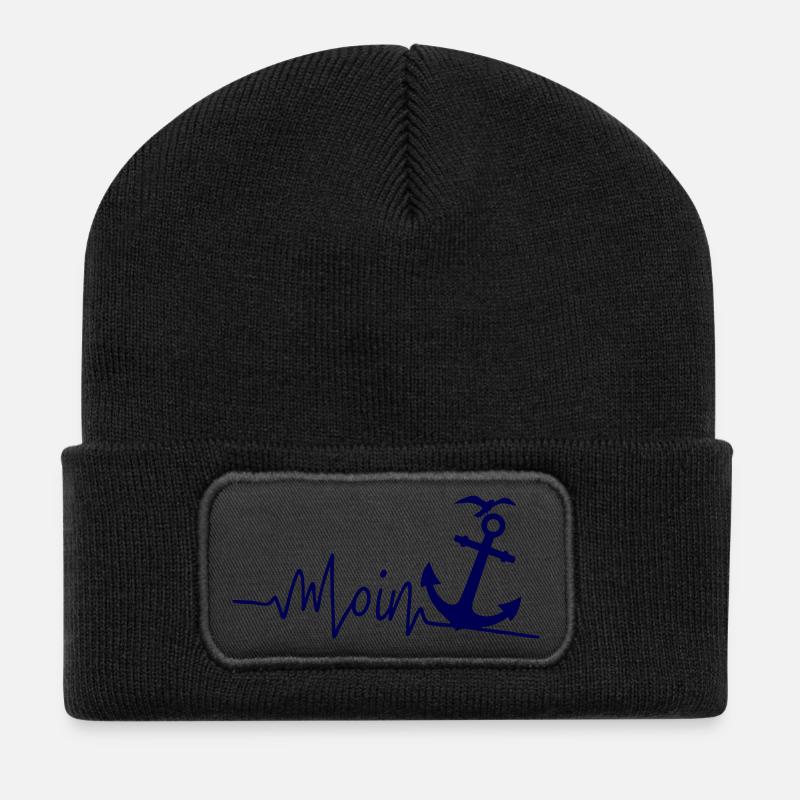 Meerchandise - Moin - Recycled Patch Beanie - black