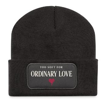 Vampiric Romantic Romance Goth Dark - Recycled Patch Beanie - dark grey - Front