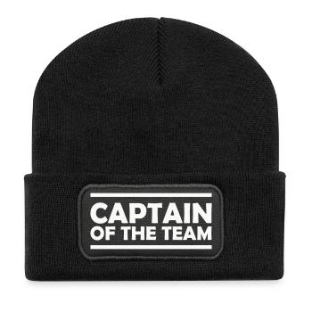 Captain of the team - Recycled Patch Beanie - black - Front