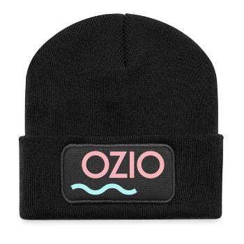OZIO - Beanie recyclé à patch - noir - Devant