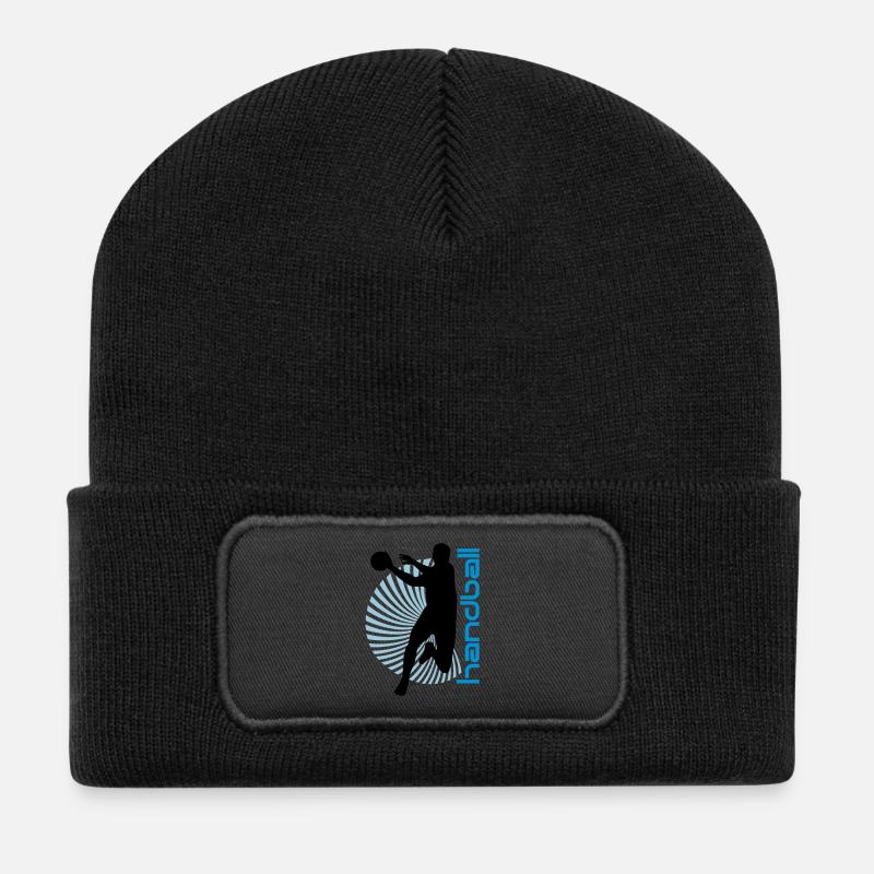 HANDBALL Spiralehandballer - Recycled Patch Beanie - black