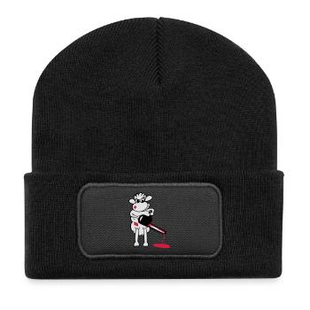 Chainsaws - Sheep - Beanie recyclé à patch - noir - Devant