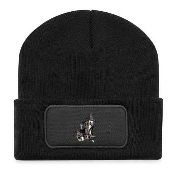 Vampire castle - Recycled Patch Beanie - black - Front