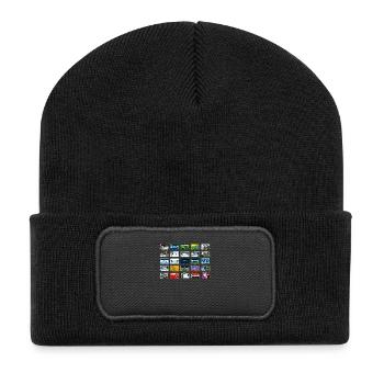 Dead Tapes - Recycled Patch Beanie - black - Front