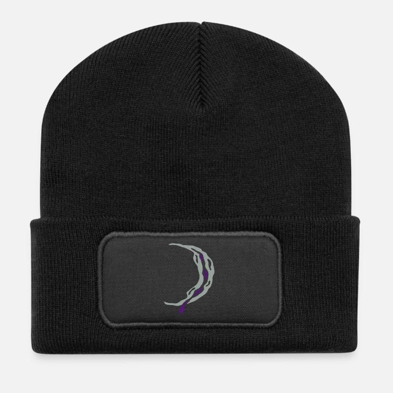 moon - Recycled Patch Beanie - black