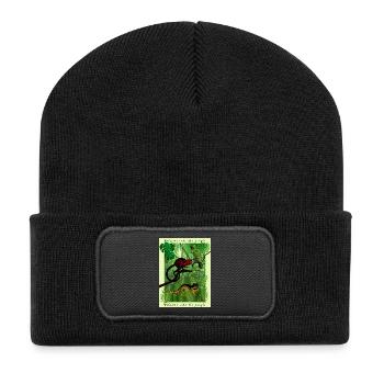 Jungle Mania - Recycled Patch Beanie - black - Front