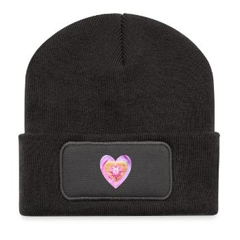 Little LotusHerz - Sonja Ariel von Staden - Recycled Patch Beanie - dark grey - Front