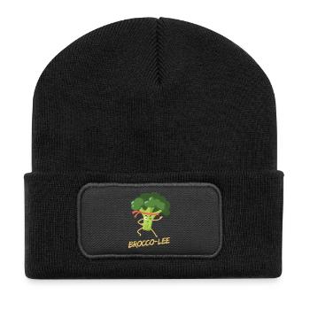 Brocco-Lee - healthy martial arts - Recycled Patch Beanie - black - Front