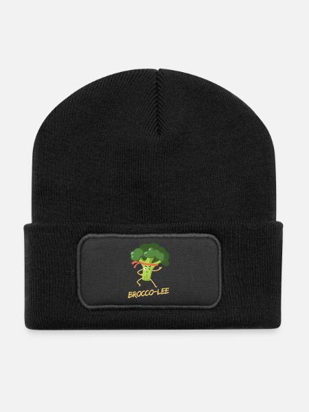 Brocco-Lee - healthy martial arts - Recycled Patch Beanie - black