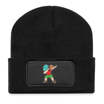 Padel Game Padel Statement Racket Training - Recycled Patch Beanie - black - Front