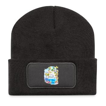 Palma de Mallorca - Recycled Patch Beanie - dark grey - Front