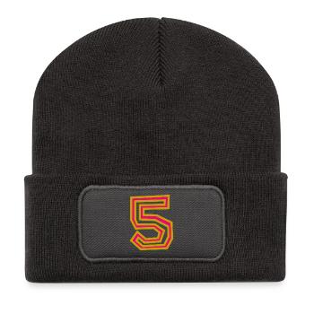 5. 5 YEARS. 5th ANNIVERSARY - Recycled Patch Beanie - dark grey - Front