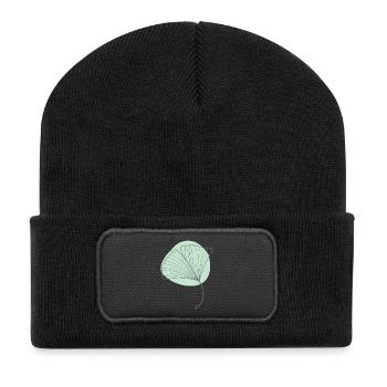 Ginkgo - Recycled Patch Beanie - black - Front