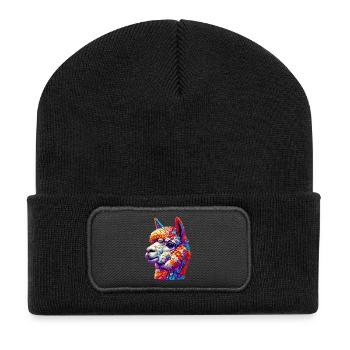 Alpaca - Recycled Patch Beanie - black - Front