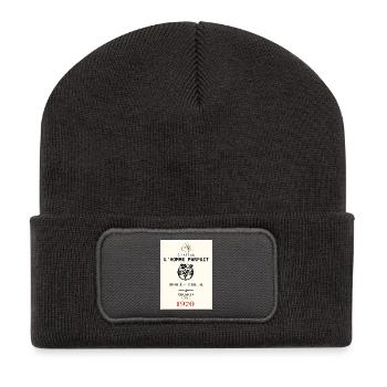 The perfect man - Recycled Patch Beanie - dark grey - Front