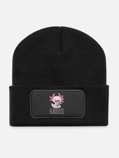 Mechanic of the Deep - Recycled Patch Beanie - black