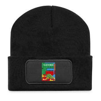 L’illustration de l’art de la cuisine - Beanie recyclé à patch - noir - Devant