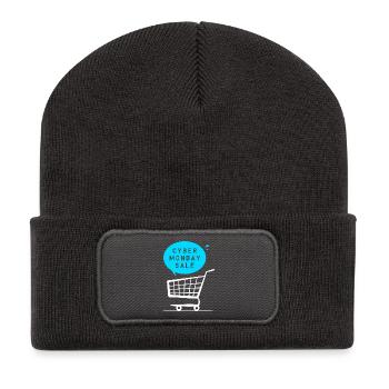 Cyber Monday shopping spree - Recycled Patch Beanie - dark grey - Front