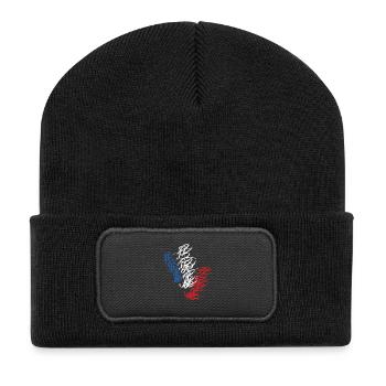 Strasbourg Street Art - Recycled Patch Beanie - black - Front