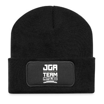 BACHELOR PARTY TEAM MEMBER - Recycled Patch Beanie - black - Front