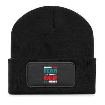 Have no Fear the Zwerg is here Outfit - Recycled Patch Beanie - black - Front