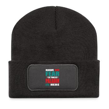 Have no Fear the Paladin is here Outfit - Recycled Patch Beanie - dark grey - Front