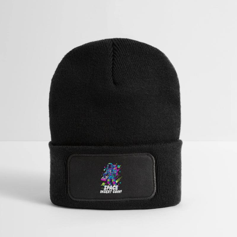 Beanie recyclé à patch