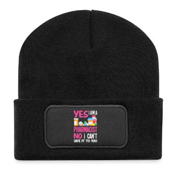 Pharmacist Pharmaceutical Technical - Recycled Patch Beanie - black - Front
