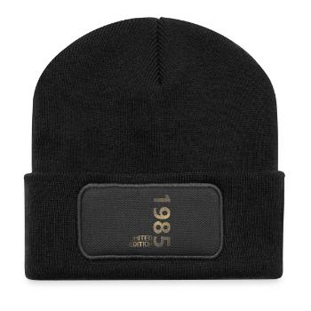 Édition limitée vintage 1985 Homme Femme 41e - Beanie recyclé à patch - noir - Devant