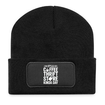 Coffee Thrift Store Kindaday Day - Recycled Patch Beanie - black - Front
