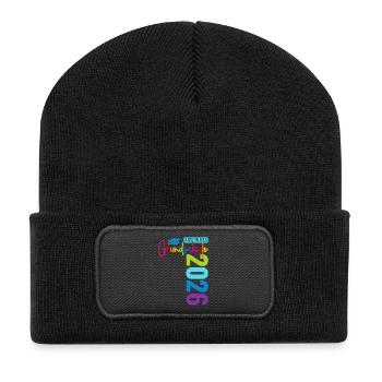 Primary school graduation 2026 - Recycled Patch Beanie - black - Front