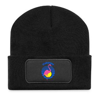 Camargue - Recycelte Patch Beanie - Schwarz - Vorne