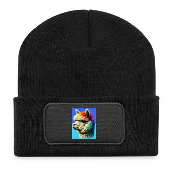Alpaca - Recycled Patch Beanie - black - Front