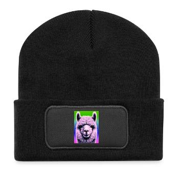Alpaca - Recycled Patch Beanie - black - Front