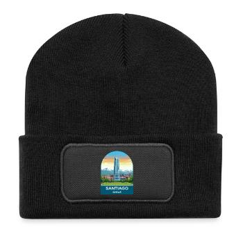 CTY02170 - Recycled Patch Beanie - black - Front