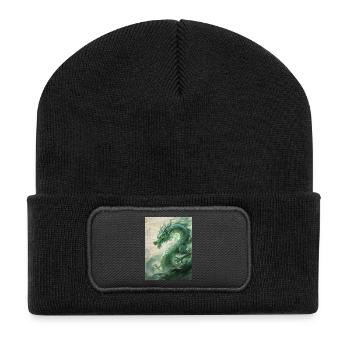 Le Gardien d'Émeraude : Qinglong - Force Éternelle - Beanie recyclé à patch - noir - Devant