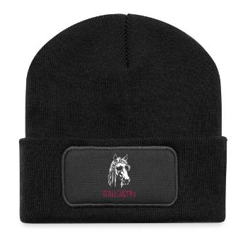 Stable manager - Recycled Patch Beanie - black - Front