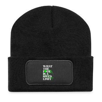 Car - Recycled Patch Beanie - black - Front
