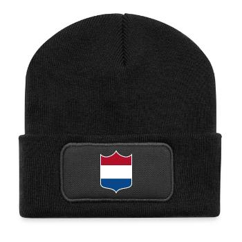 Netherlands - Recycled Patch Beanie - black - Front
