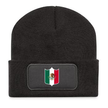 Mexico - Recycled Patch Beanie - dark grey - Front