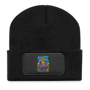 Roller Derby of the Deep Sea - Recycled Patch Beanie - black - Front