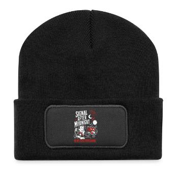 Signal After Midnight Radio Horror - Recycled Patch Beanie - black - Front