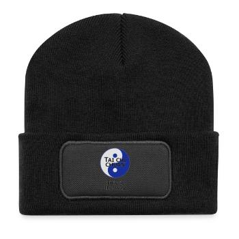 Tai Chi Chuan This is the way Yin Yang Taiji Vekto - Recycelte Patch Beanie - Schwarz - Vorne