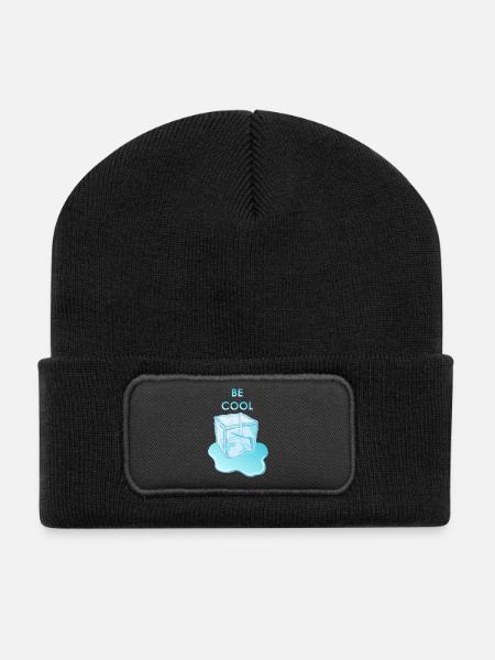 Be Cool IceCube - Recycled Patch Beanie - black